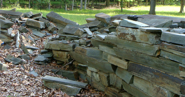 the entrance wall
