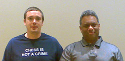 Chris Mabe and Ron Simpson at the GCO